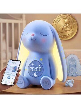 White Noise Sound Machine for Babies - 100+ Soothing Sounds, Perfect Newborn